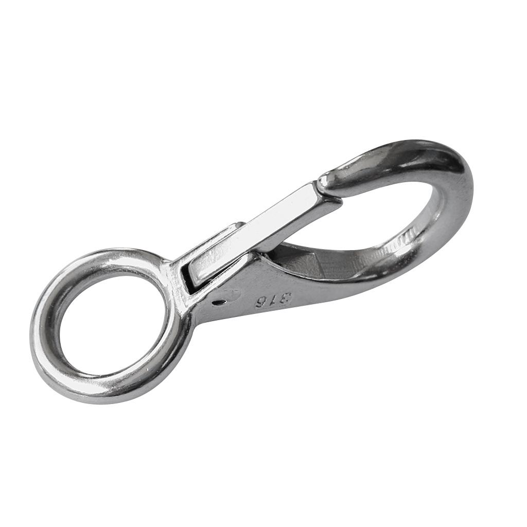 Ốp Móc Khóa Thép Không Gỉ Mắt, Thuyền Snap Hook