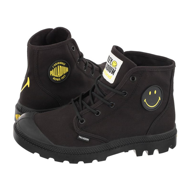 Giày Palladium Pampa Hi X Smiley Be Kind Vegan 77079-008-M