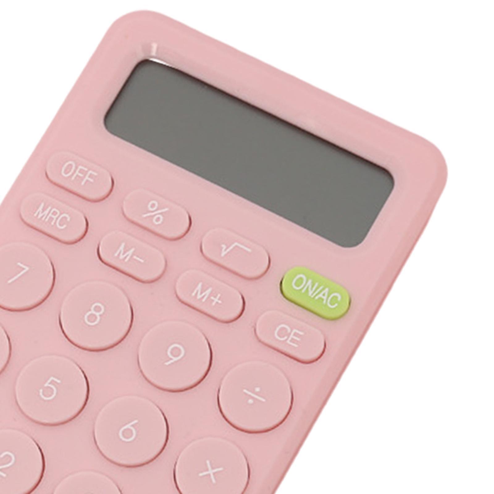 Mini Calculator Mathematics Learning Aid Pocket Calculator for Preschool Kindergarten Primary School Kids