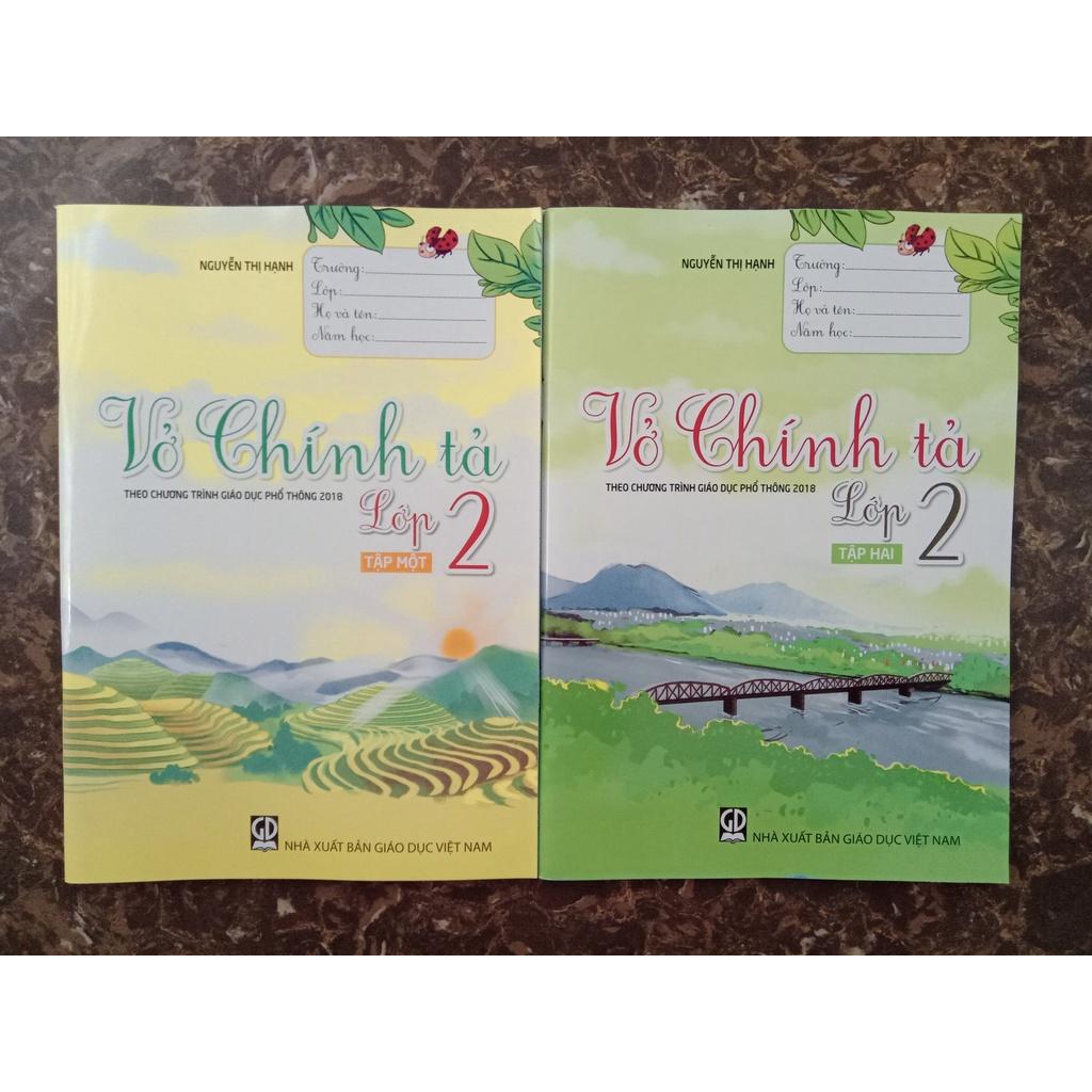Sách - Combo Vở Chính Tả Lớp 2  - Chương Trình Giáo Dục Phổ Thông 2018