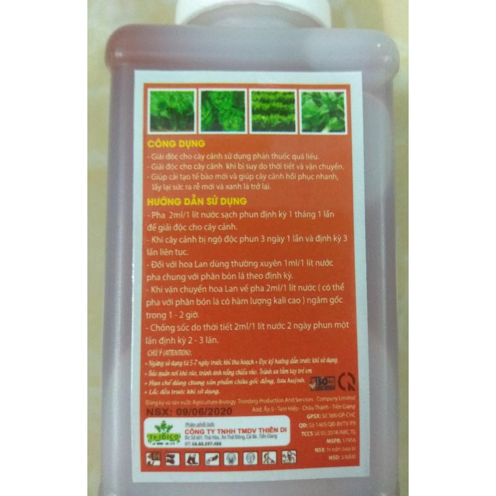 Phân bón vi lượng Vitamin B12 giải độc cho cây cảnh - chai 100ml