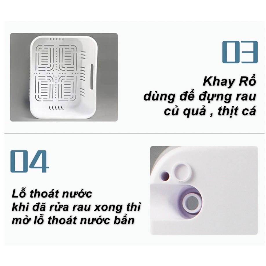 Máy Rửa Rau Củ Quả nhà bếp Oxygen+ AsiaMar88