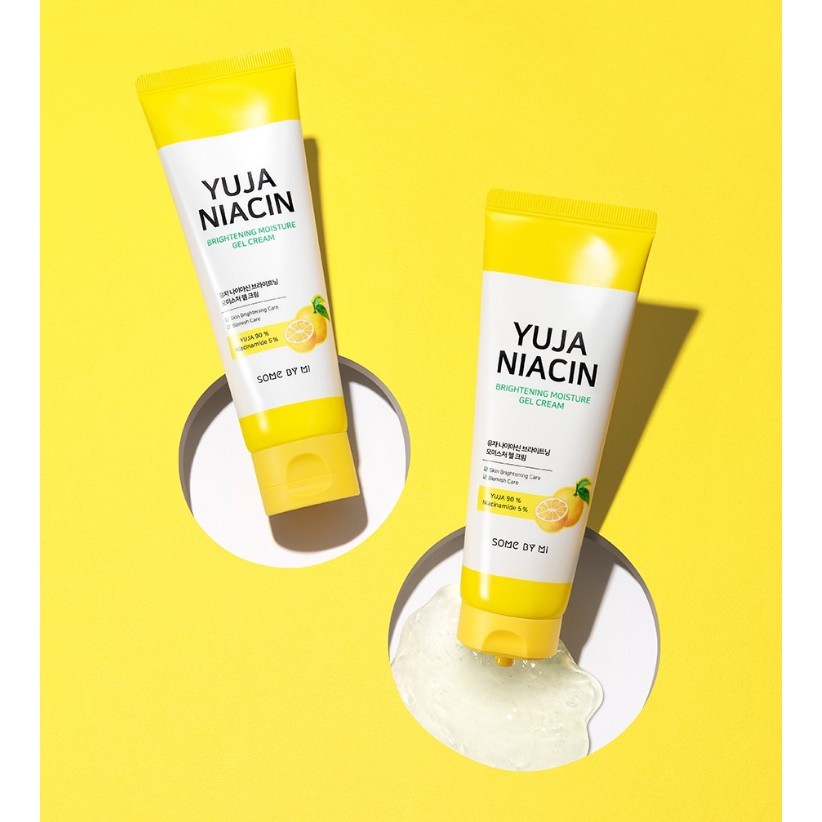 Kem Some By Mi Yuja Niacin Brightening Moisture Gel Cream MINI SIZE 30ml + Tặng kèm 1 băng đô tai mèo