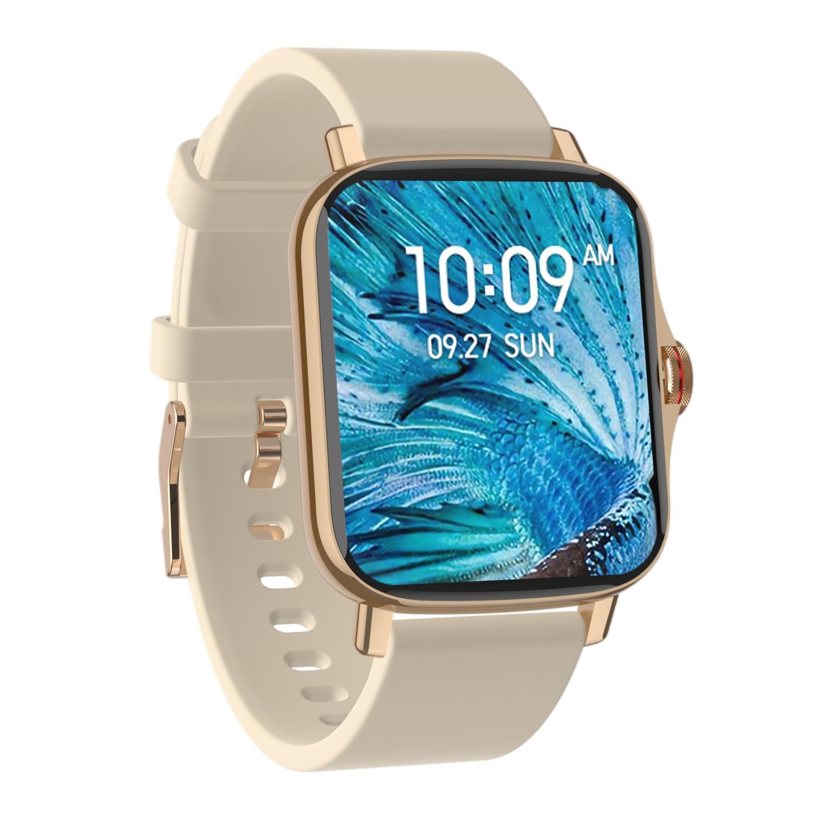 Bluetooth  Monitor Digital Smartwatch for Men Women Black