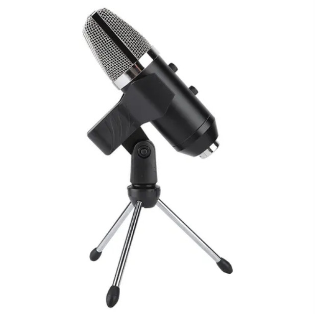 Micro USB Glosrik GL750 - Mic thu âm, livestream, chat voice, karaoke đa năng (Đi kèm chân đế, đầu bịt) - Hàng chính hãng