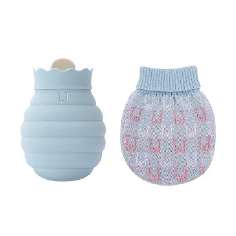 Jodan&Judy Bình Silicone Giữ Nhiệt Đựng Nước Ấm Dùng Cho Mùa Đông Dung Tích 313 / 620ml Có Nắp