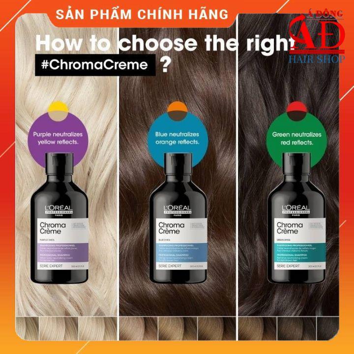 DẦU GỘI TRUNG HÒA SẮC TỐ L'OREAL PRO CHROMA CREME ĐẲNG CẤP