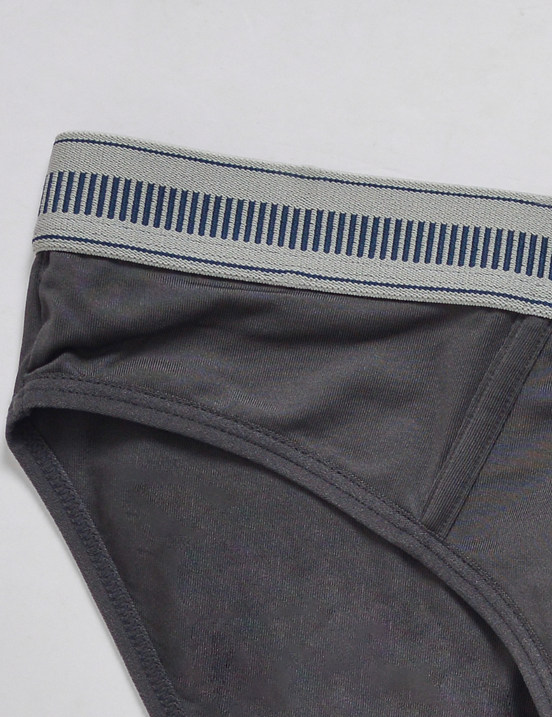 Combo 3 Quần lót nam iBasic phom brief cotton USA kháng khuẩn poly logo IB PANM117