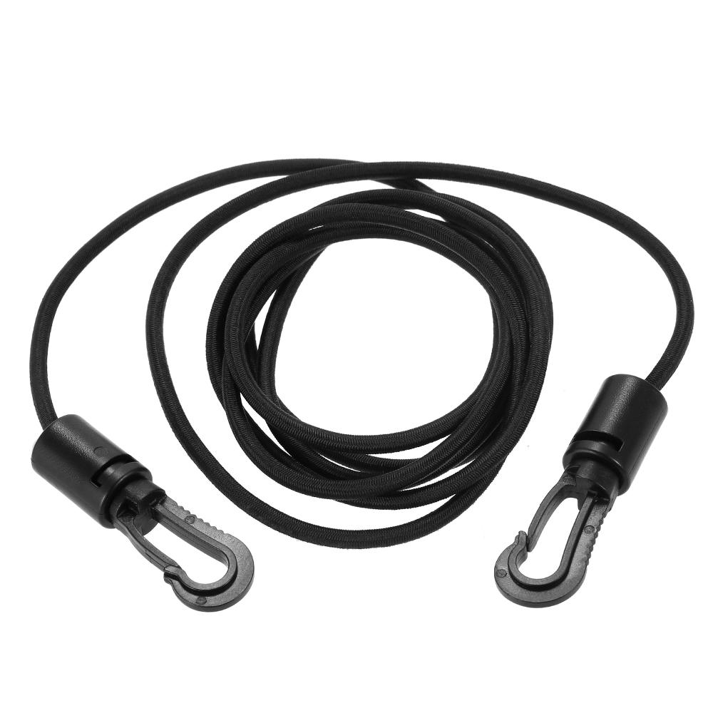 Dây Bungee co giãn 1,5m với móc dây giảm chấn, chống sốc cho thuyền, ca nô