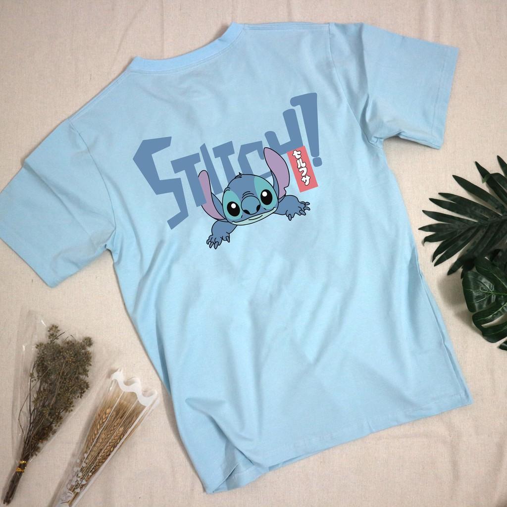Áo Thun Unisex Form Rộng - Stitch