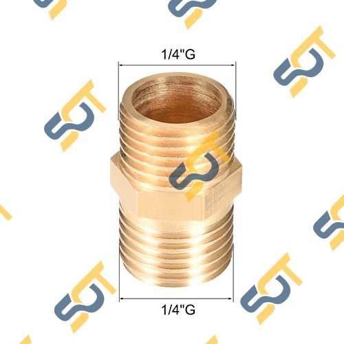 Kép- Nối đồng 2 đầu ren ngoài