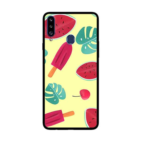 Ốp Lưng Dành Cho Samsung Galaxy A20s mẫu Mùa Hè Mát Mẻ - Hàng Chính Hãng