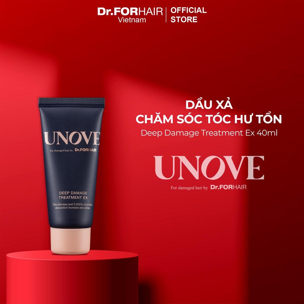 Kem ủ tóc phục hồi và chăm sóc tóc suôn mượt DR.FORHAIR UNOVE Deep Damage Treatment EX