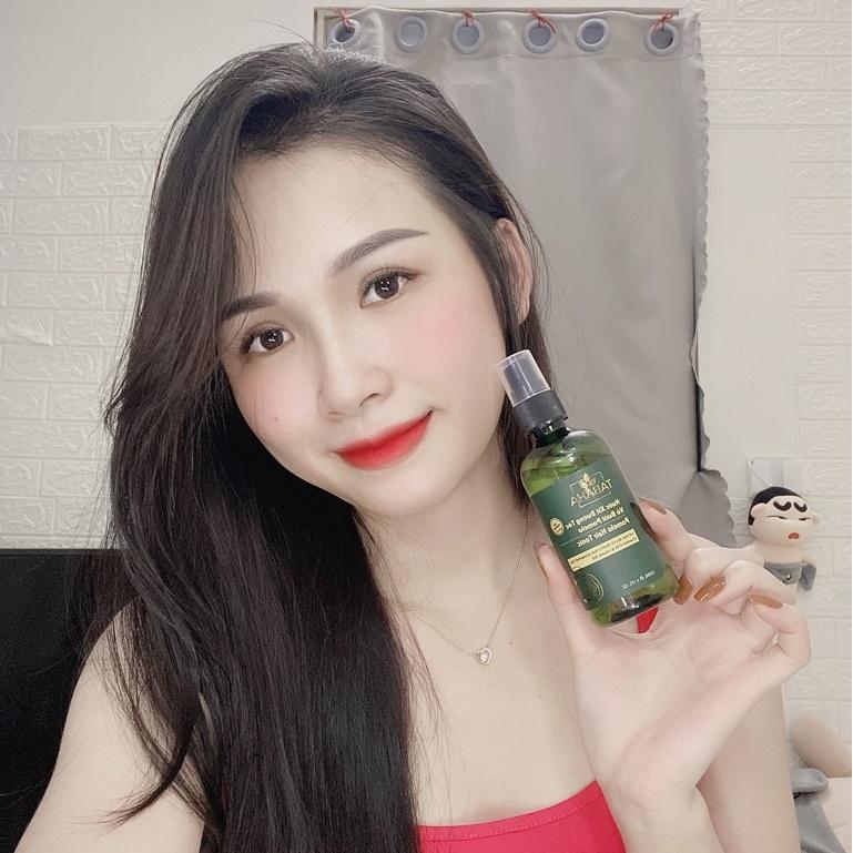 Nước xịt dưỡng tóc tinh dầu vỏ bưởi Tabaha 120ml giảm rụng tóc cho mẹ sau sinh