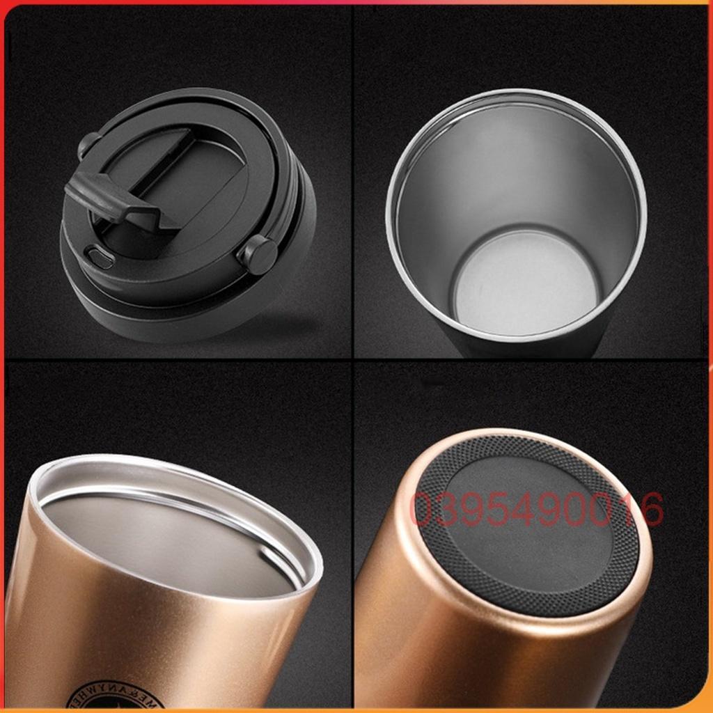 Cốc giữ nhiệt ENJOY cao cấp, inox 304, chống tràn, ly uống cafe, sữa, đựng nước, giữ lạnh, nóng đến 6 - 8 tiếng