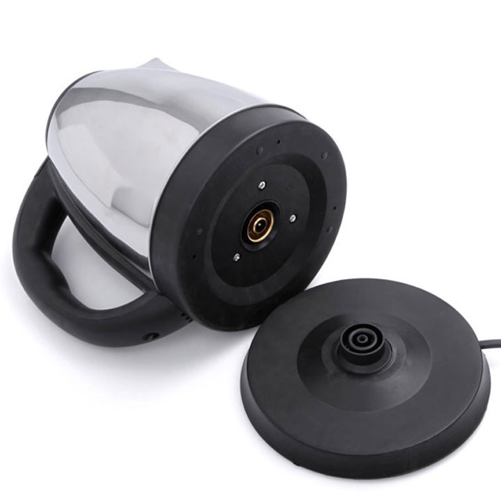 Ấm Siêu Tốc Đun Nước INOX 1.8L  Electric Kettle - Bình Đun Nước Tự Ngắt Bền Bỉ Tiện ích, Vỏ inox đun sôi cực nhanh tiết kiệm điện Hàng chính hãng