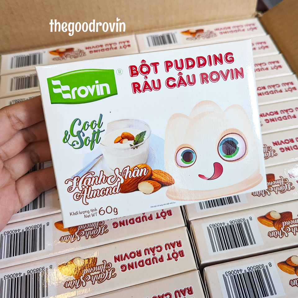 Bột Pudding Rau Câu Hương Hạnh Nhân