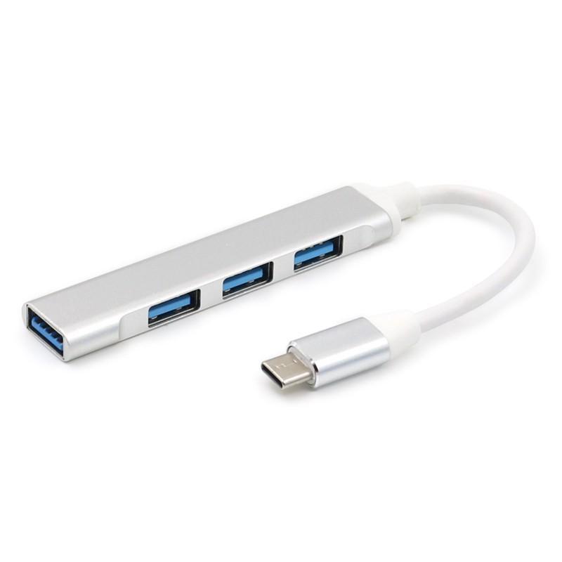 Bộ chia 4 cổng USB type C sang 3 cổng USB 2.0 và 1 cổng USB 3.0