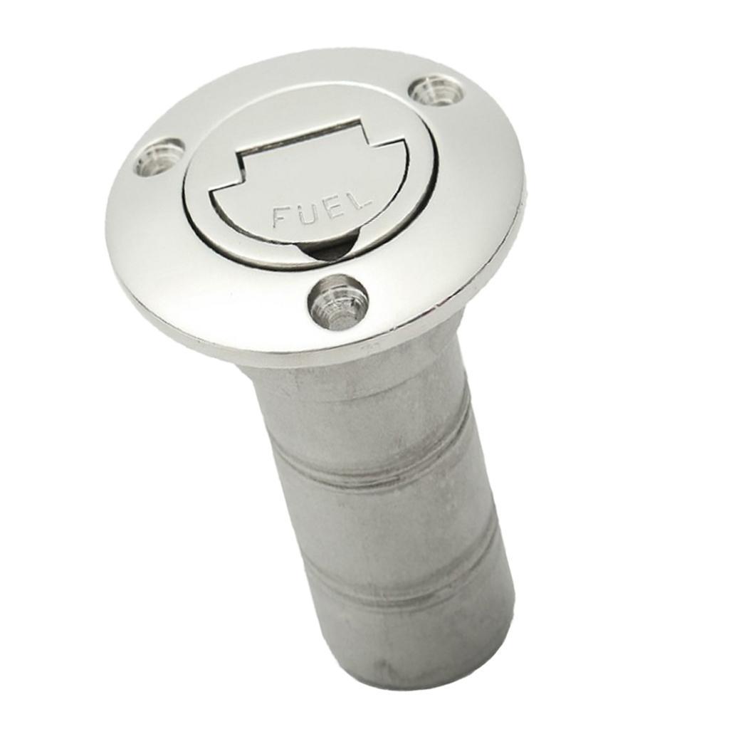 Hose Deck Fill Filler Keyless Cap for FUEL50mm Boat Filler Stainless Steel