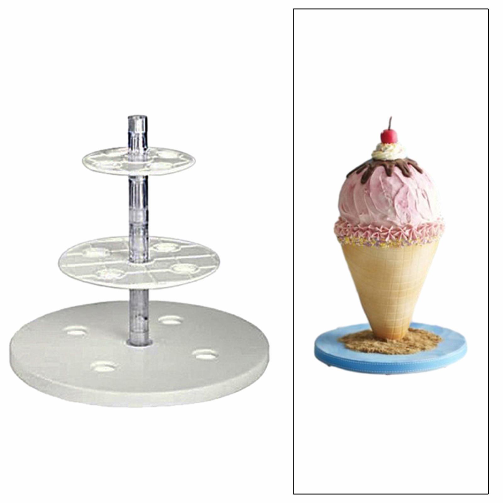 3 Tier Cake Stand Dessert Stand Tier Cake Support for Birthday Wedding Party