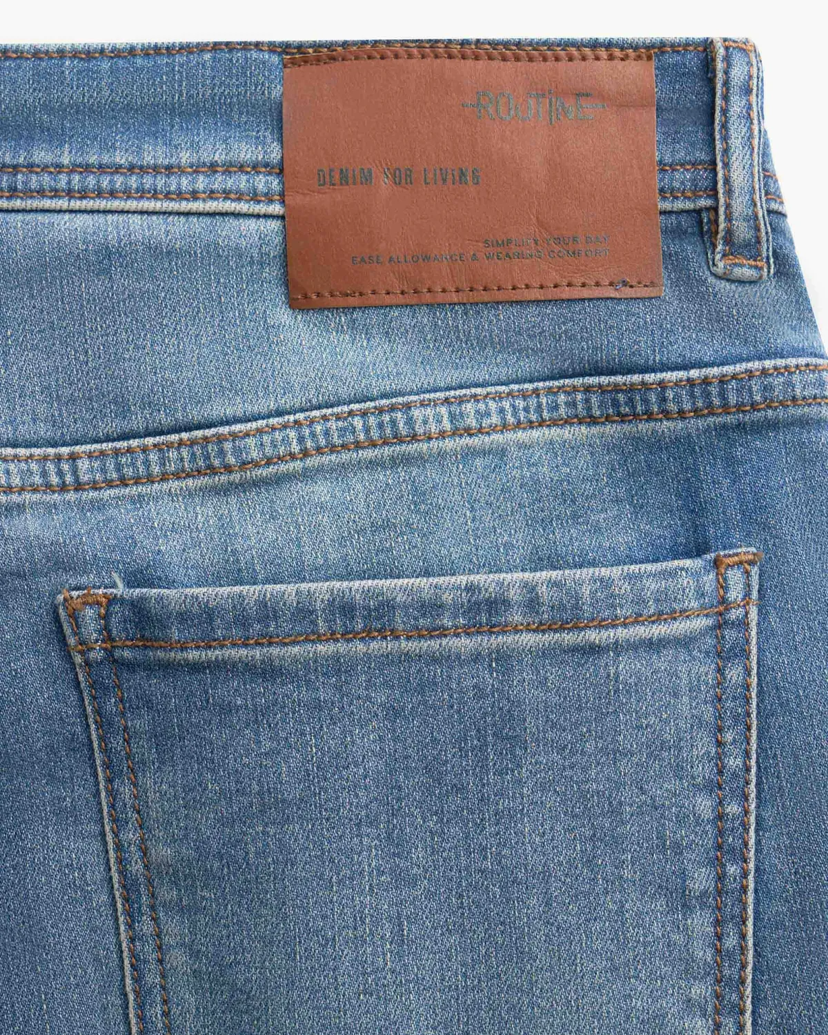 Quần jeans nam Form Slim - RT 10F24DPA060 | ROUTINE CÀ MAU