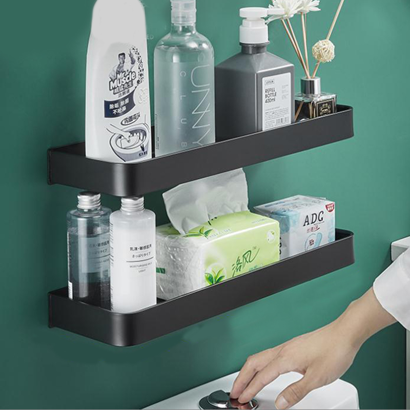 Kệ để đồ mỹ phẩm nhà tắm dán tường phủ sơn tĩnh điện cao cấp