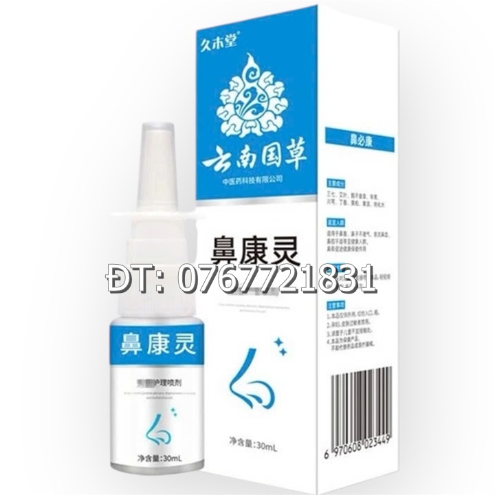 Chai xịt mũi hỗ trợ viêm xoang, viêm mũi dị ứng, viêm mũi mãn tính xuất xứ Nhật Bản loại 30 ml – Mã số 1151