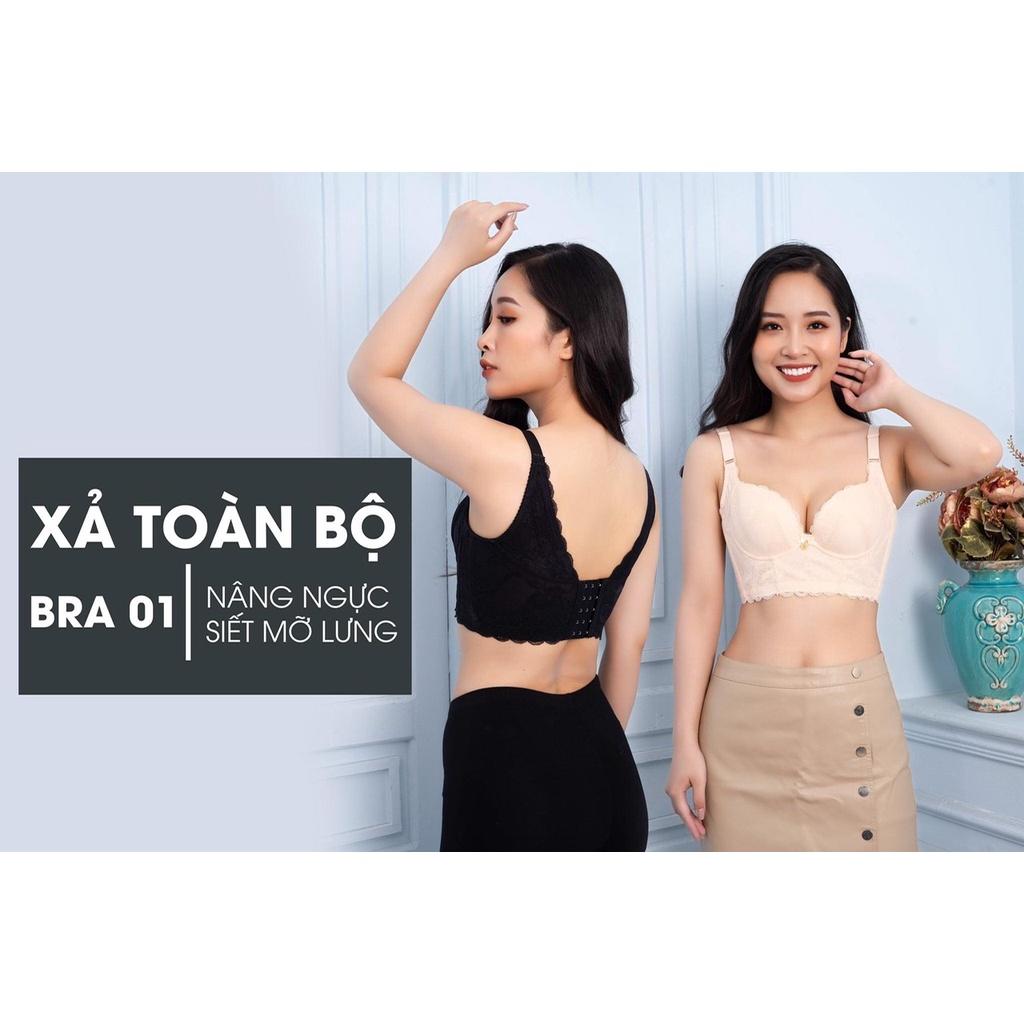 Áo bra corset cao cấp - Áo lót định hình bản to che mỡ lưng, mỡ nách, mút dày phù hợp cho cô nàng ngực nhỏ