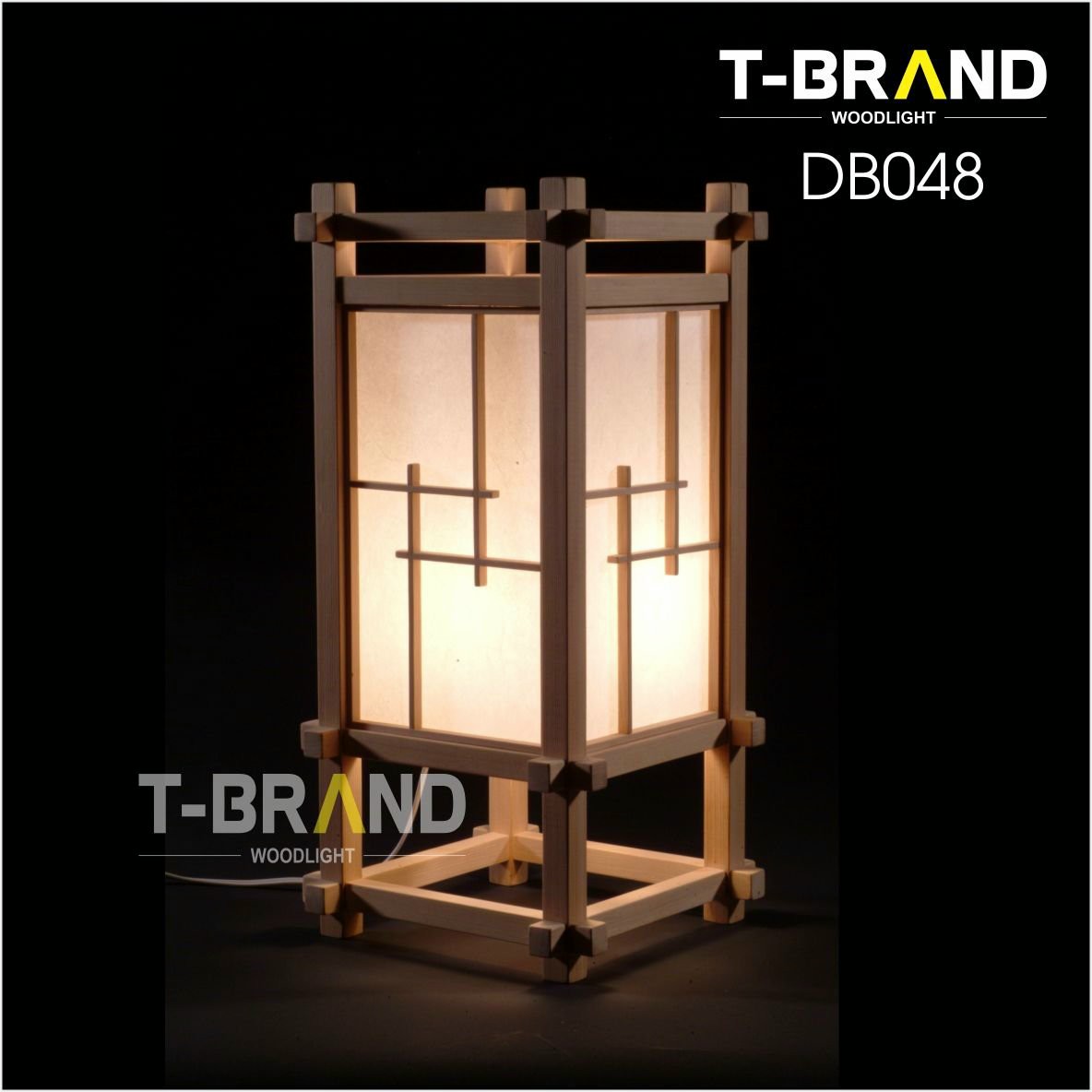 Đèn gỗ để bàn - Đèn ngủ DB048