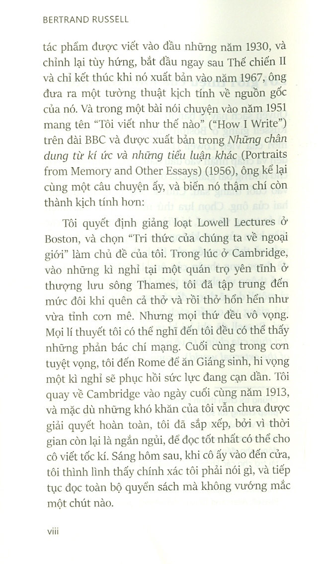 Sách IRED Books - Tri Thức Của Chúng Ta Về Ngoại Giới