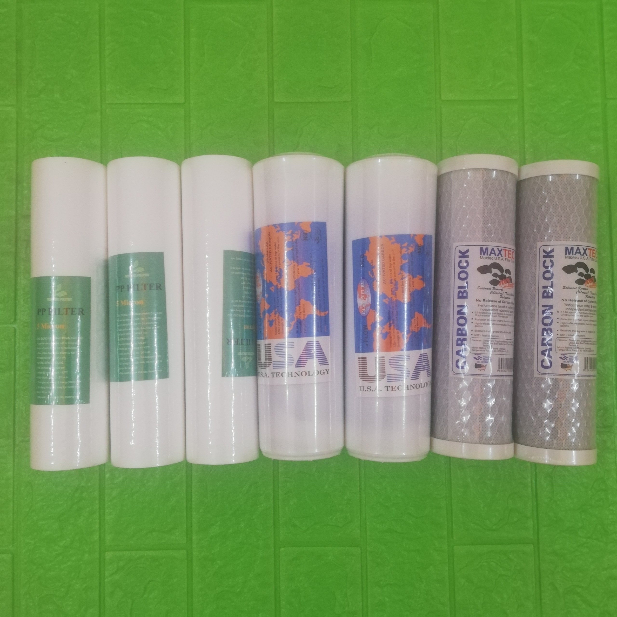 Combo lõi lọc nước RO 123 thay cho máy lọc nước 1 năm - Chính Hãng