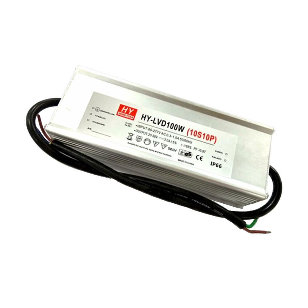 LED Strip Driver Transformer IP65 Waterpoof 100W 50V for Floodlight Road Lamp, for Bay Lights