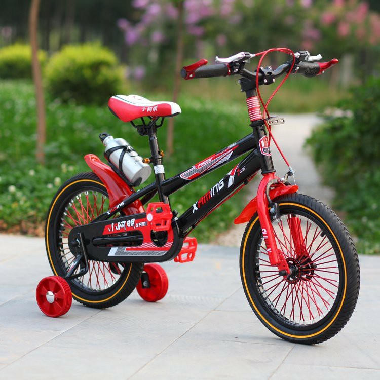 Xe đạp thể thao địa hình Xaming bánh 18 inch cho bé 6-8 tuổi Tặng kèm dầu tra xích nhập khẩu (Giao màu ngẫu nhiên)