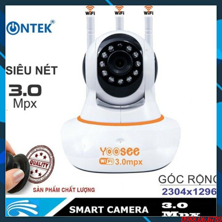 Camera IP WIFI Yoosee HD1080P 3.0Mps ban đêm có màu-Hàng nhập khẩu