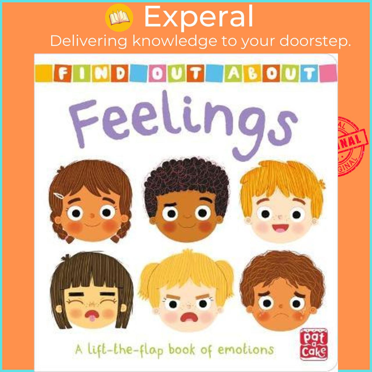 Sách - Find Out About: Feelings : A lift-the-flap book of emotions by Pat-A-Cake