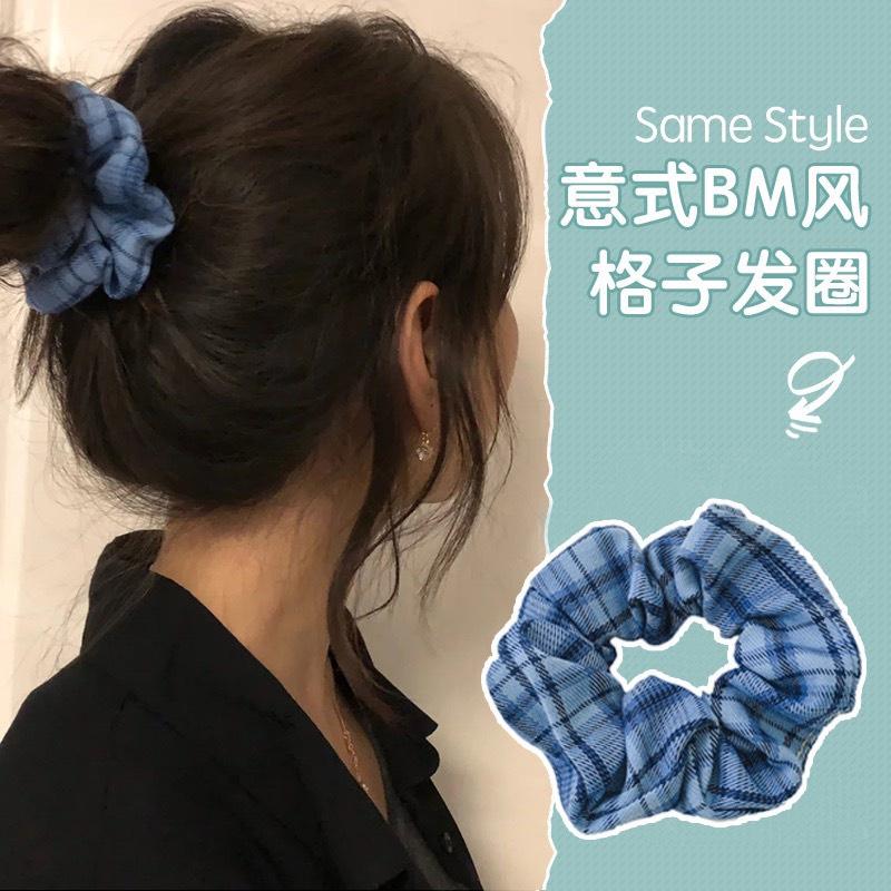 Dây Buộc Tóc Co Giãn Thiết Kế Kiểu Dáng Đơn Giản Phong Cách Cổ Điển, Dễ Thương Dành Cho Bé Gái Và Bạn Nữ