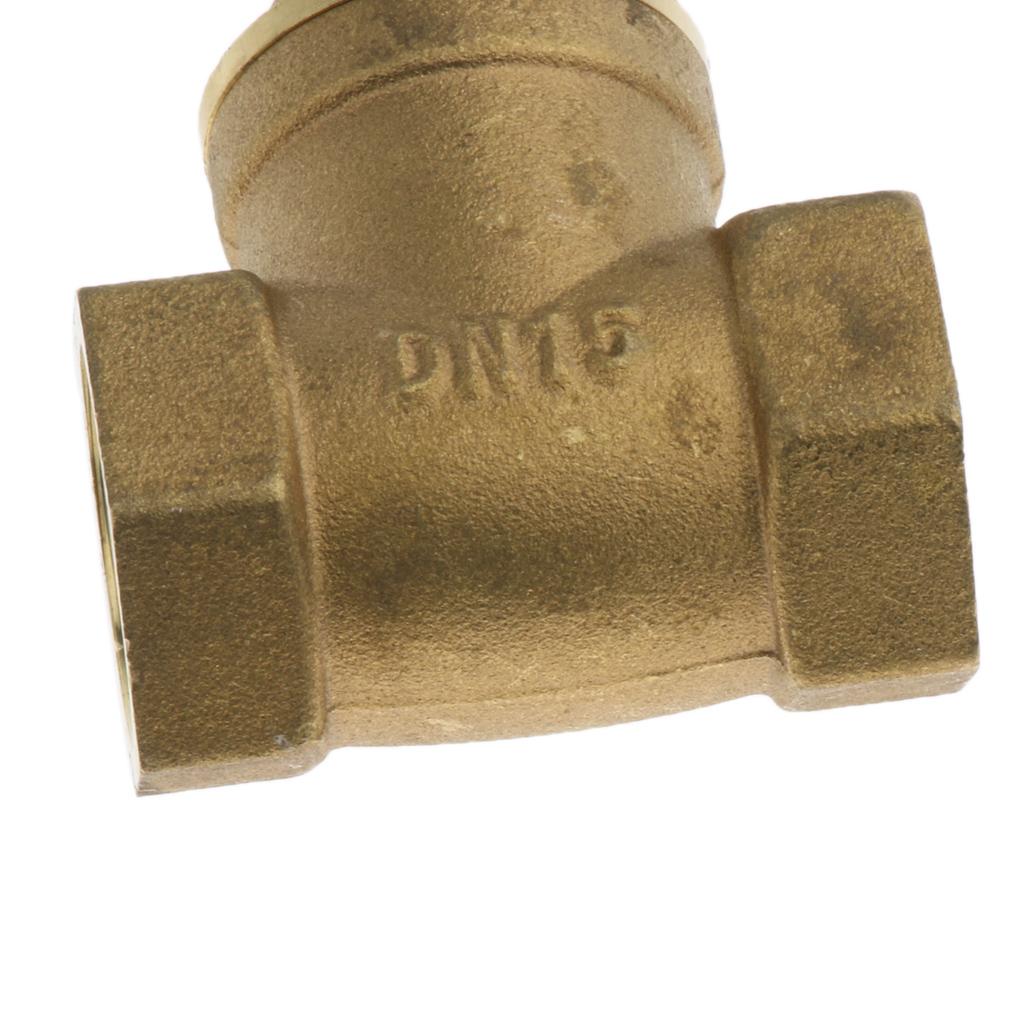 Nữ Ren Đồng Xoay Kiểm Tra Van 1/2 Inch -Ngang Một Cách Kiểm Tra Van, Bền Đẹp