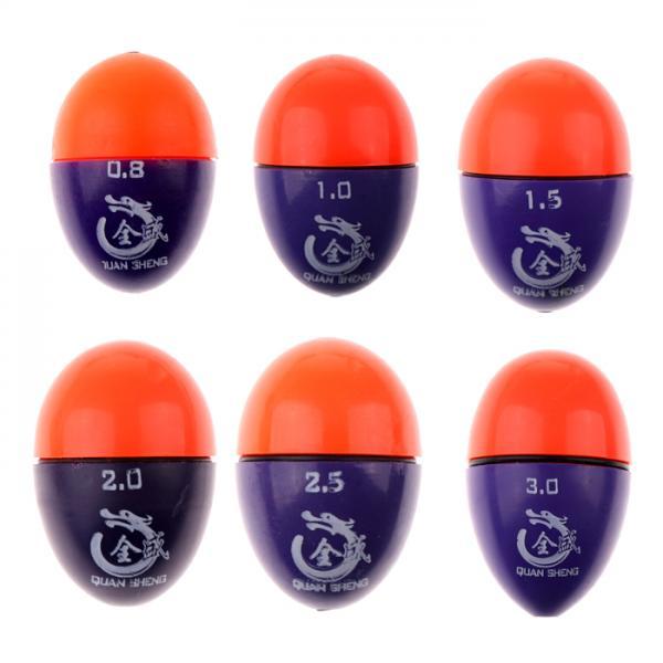 EVA Sea Ocean Rock Fishing Float Floating Foam Support Glow Luminous 0.8#