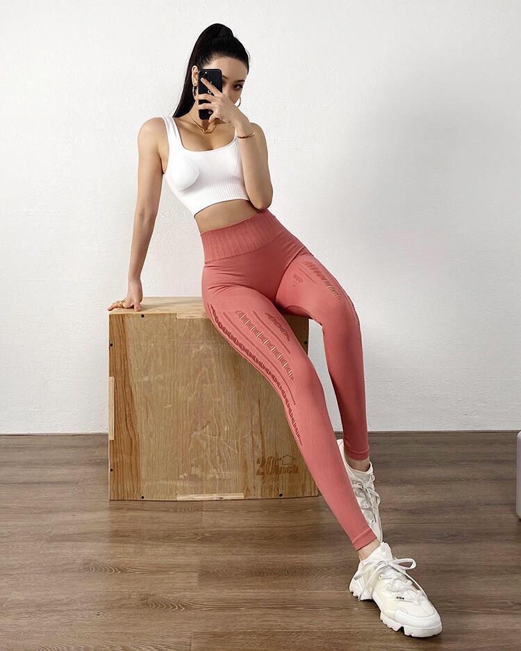 Quần Dài Legging Nữ Mẫu Mới 2020 Nâng Mông,Gel Bụng Tập Thể Thao