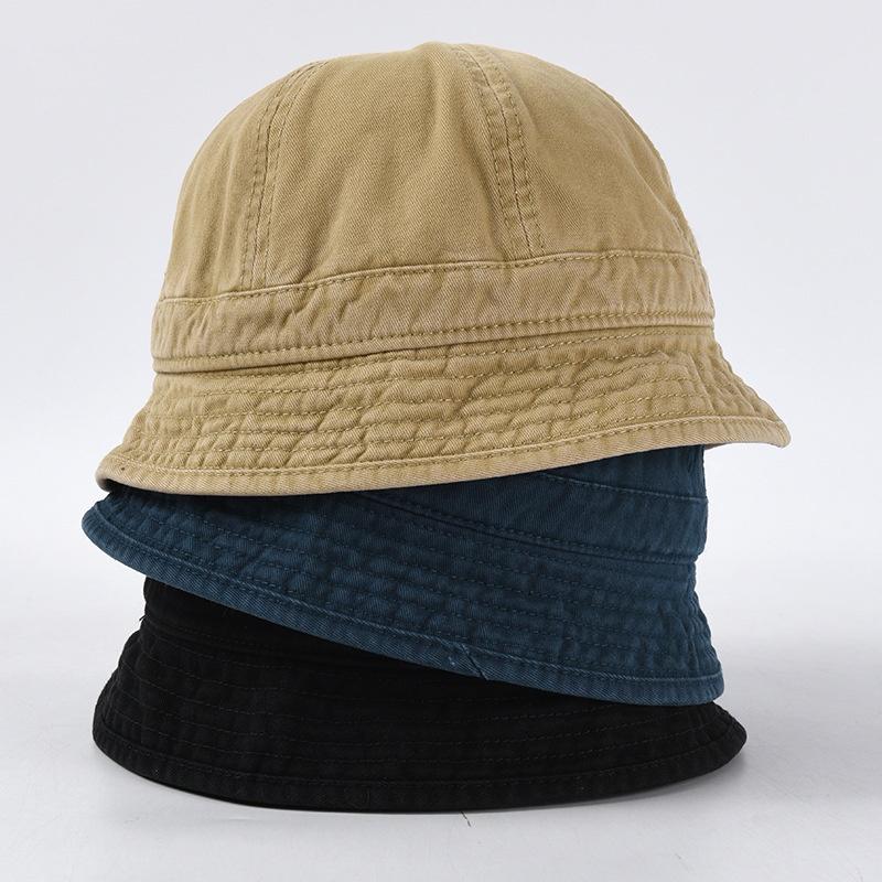 Mũ bucket nam nữ vành cụp ngắn CARA nón bucket tai bèo trơn basic chất cotton size 56-58cm SAIGON HAT