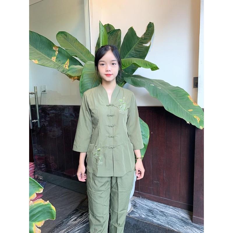 Đồ Lam Đi Chùa # Bà Lai Tim