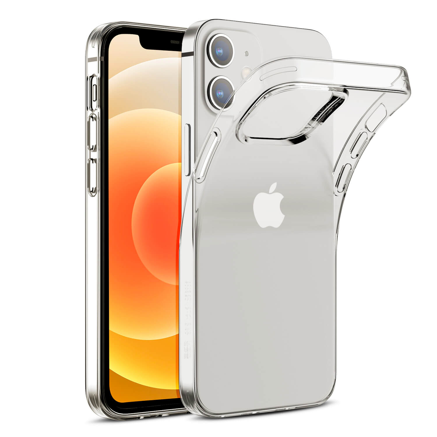 Ốp Lưng Cho iPhone 12 Mini  12 &amp; 12 Pro  12 Pro Max ESR Halo Clear Case - Hàng Nhập Khẩu - iPhone 12 Mini - Trong Suốt