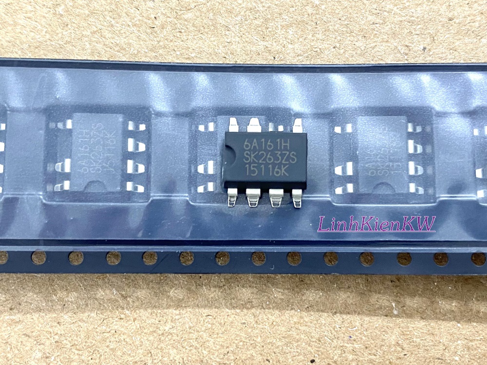 IC Nguồn 6A161H Str6A161H 6A161 Sop-7 Mới, Chính gốc 100%.