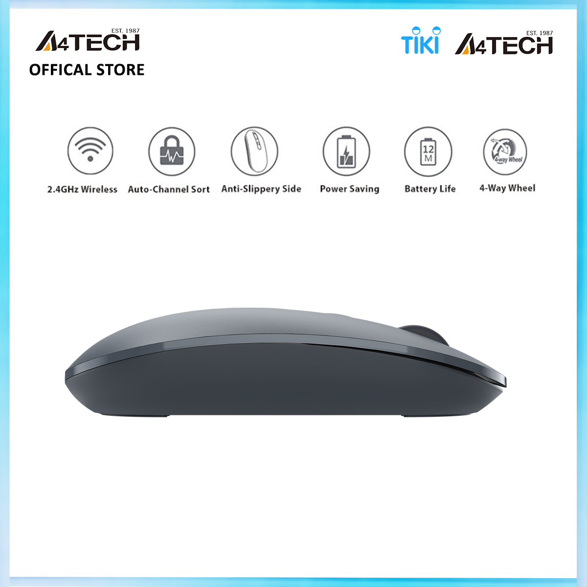 Chuột vi tính FG20 Wireless A4tech - Hàng chính hãng