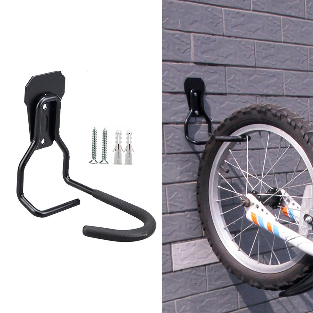 Iron Bike Hook Bicycle Holder Rack Stand Storage Wall Mount Garage Hanger
