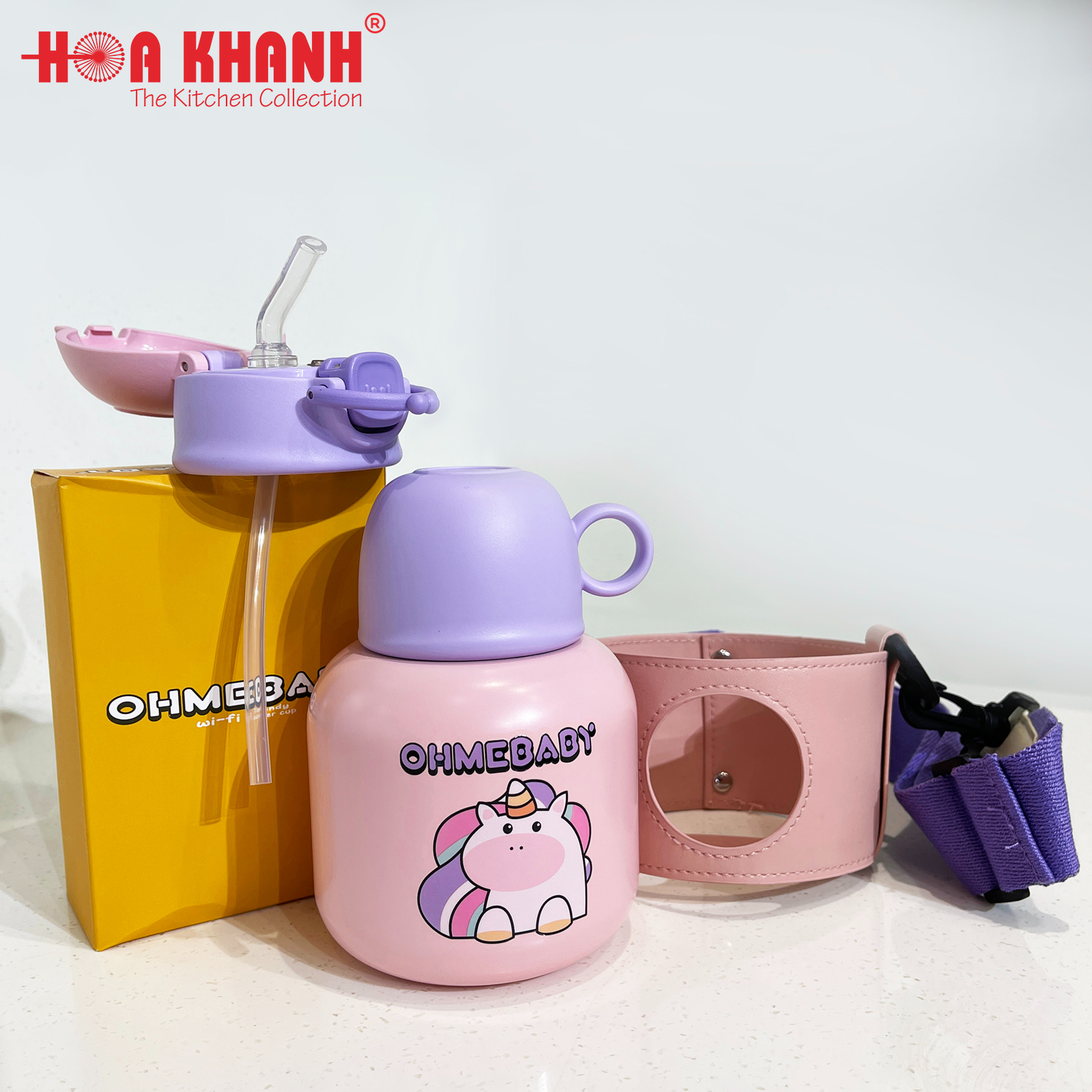 BÌNH GIỮ NHIỆT CHO BÉ 480ML - A06-OM99