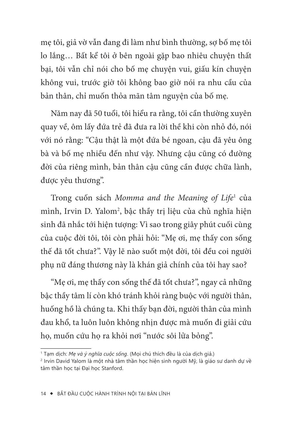 Bắt Đầu Cuộc Hành Trình Nội Tại Bản Lĩnh