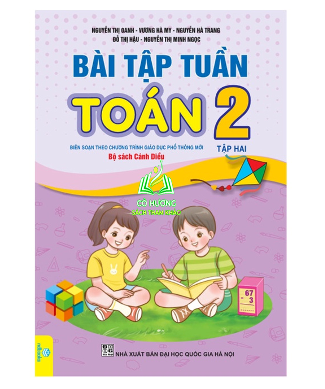 Sách - Bài Tập Tuần Toán 2  - Biên soạn theo CT GDPT mới - Cánh Diều