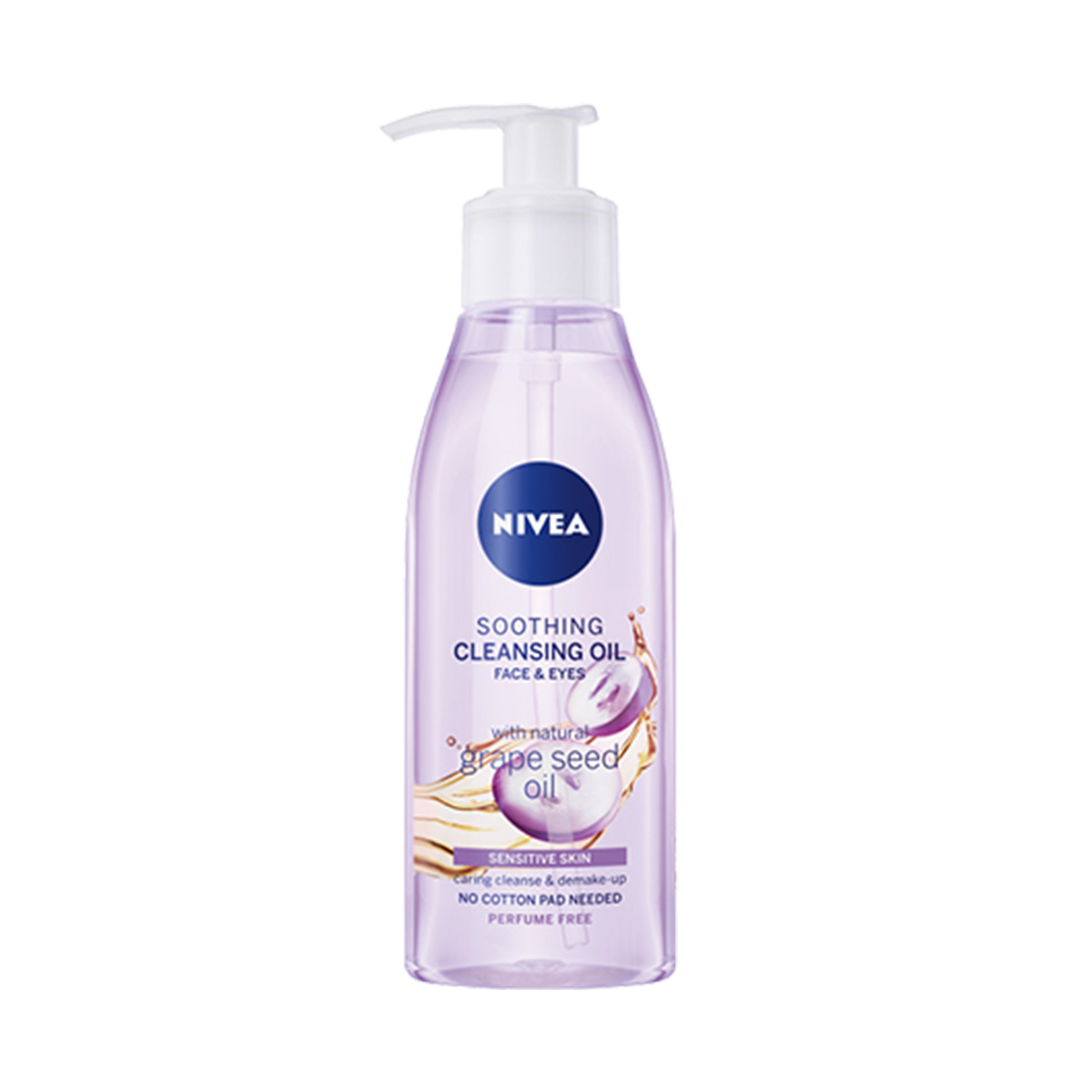 Dầu Tẩy Trang Nivea Chiết Xuất Hạt Nho Dịu Nhẹ Làm Sạch Sâu Cho Da Nhạy Cảm (150ml) - 94485