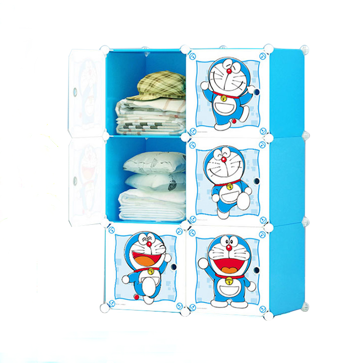 Tủ nhựa ghép 6 ngăn